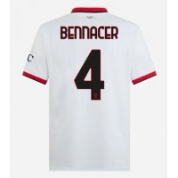 AC Milan Ismael Bennacer #4 Vieraspaita 2024-25 Lyhythihainen